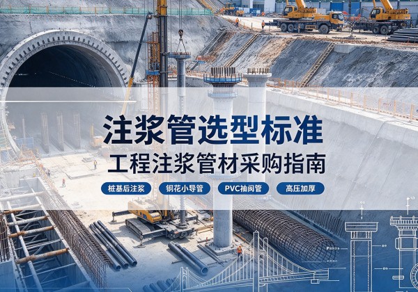 潜山注浆管选型标准